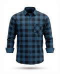 Men’s Premium Laffer Discharge Cotton Shirt – Regular Fit | 3 Colours | S, M & L